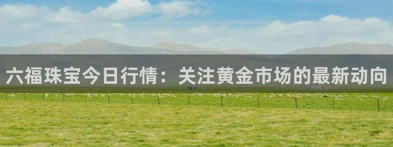 新宝5台卡：六福珠宝今日行情：关注黄金市场的最新动向