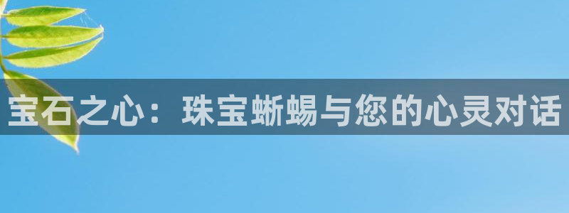 新宝3得74OO5：宝石之心：珠宝蜥蜴与您的心灵对话