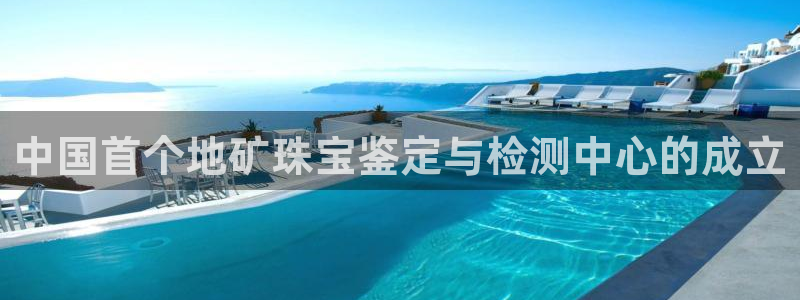 新宝5五：中国首个地矿珠宝鉴定与检测中心的成立