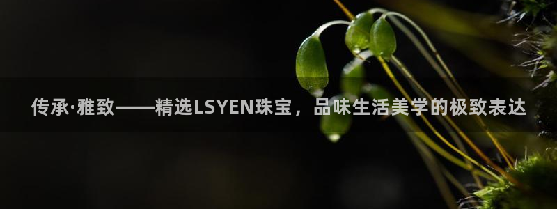 新宝5_测：传承·雅致——精选LSYEN珠宝，品味生活美学的极致表达