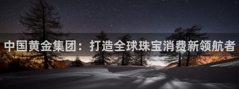 新宝5手机登录：中国黄金集团：打造全球珠宝消费新领航者