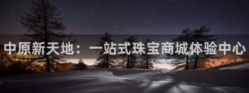 新宝5平台注册公司：中原新天地：一站式珠宝商城体验中心
