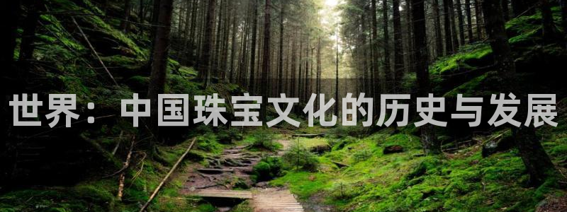 新宝5客户端登录：世界：中国珠宝文化的历史与发展