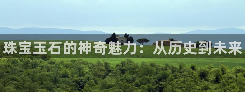 新宝5娱乐家：珠宝玉石的神奇魅力：从历史到未来